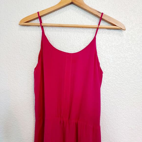 Anthro's Sunday in Brooklyn Fuchsia High Low Dress Size XS - Picture 3 of 12